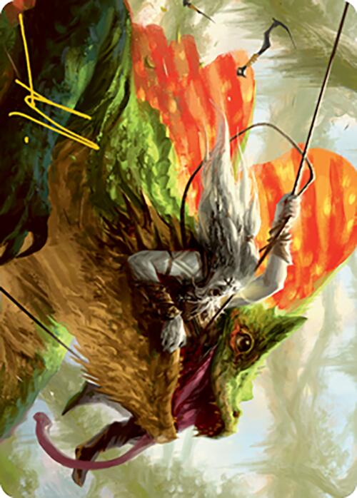 Captured by Lagacs Art Card (Gold-Stamped Signature) [Modern Horizons 2 Art Series] | D20 Games