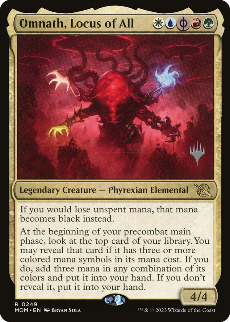 Omnath, Locus of All (Promo Pack) [March of the Machine Promos] | D20 Games