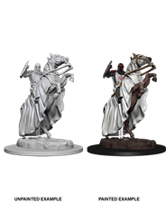 Pathfinder Battles Deep Cuts Unpainted Minis: Knight on Horse