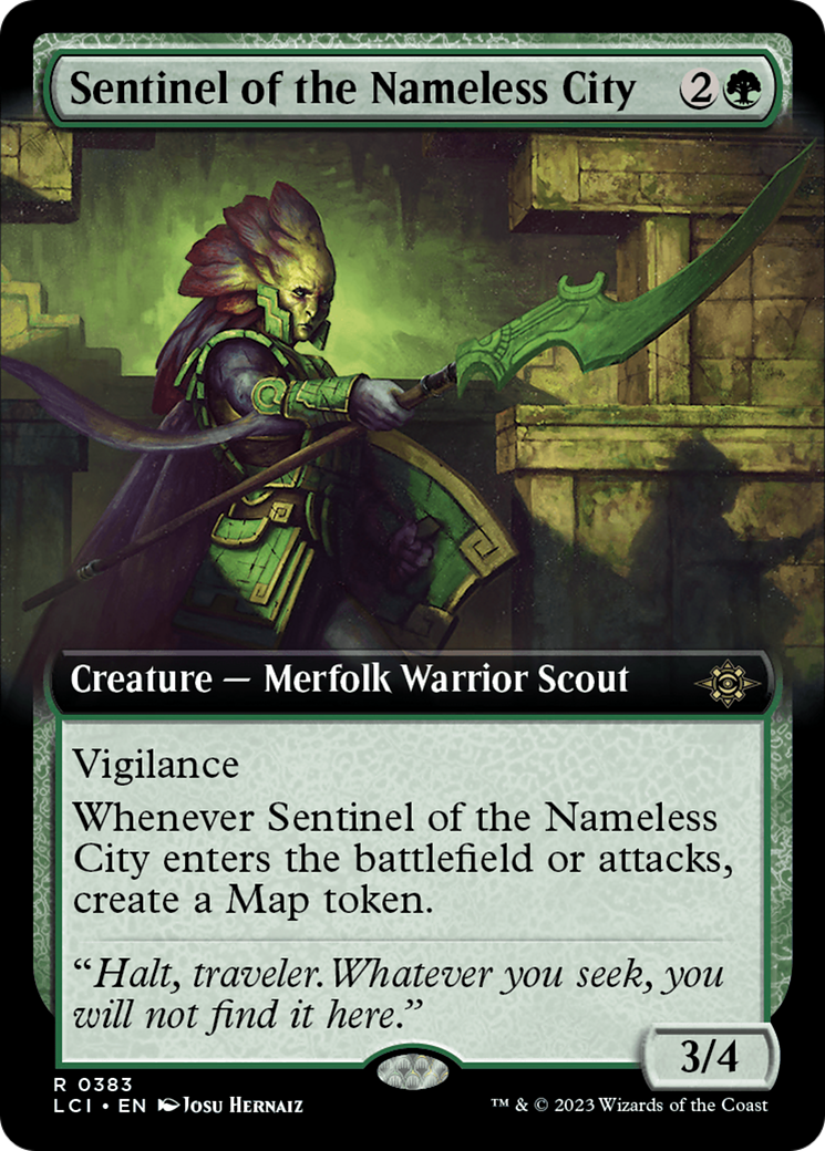 Sentinel of the Nameless City (Extended Art) [The Lost Caverns of Ixalan] | D20 Games