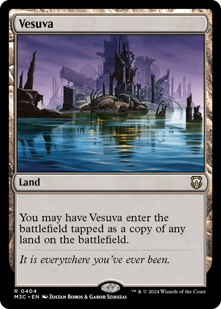 Vesuva (Ripple Foil) [Modern Horizons 3 Commander] | D20 Games