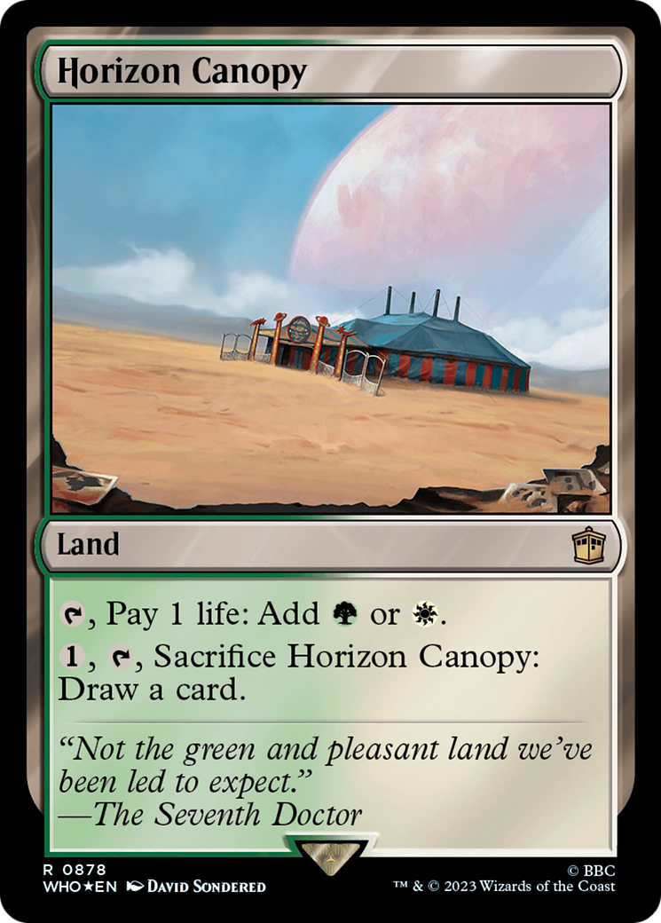 Horizon Canopy (Surge Foil) [Doctor Who] | D20 Games