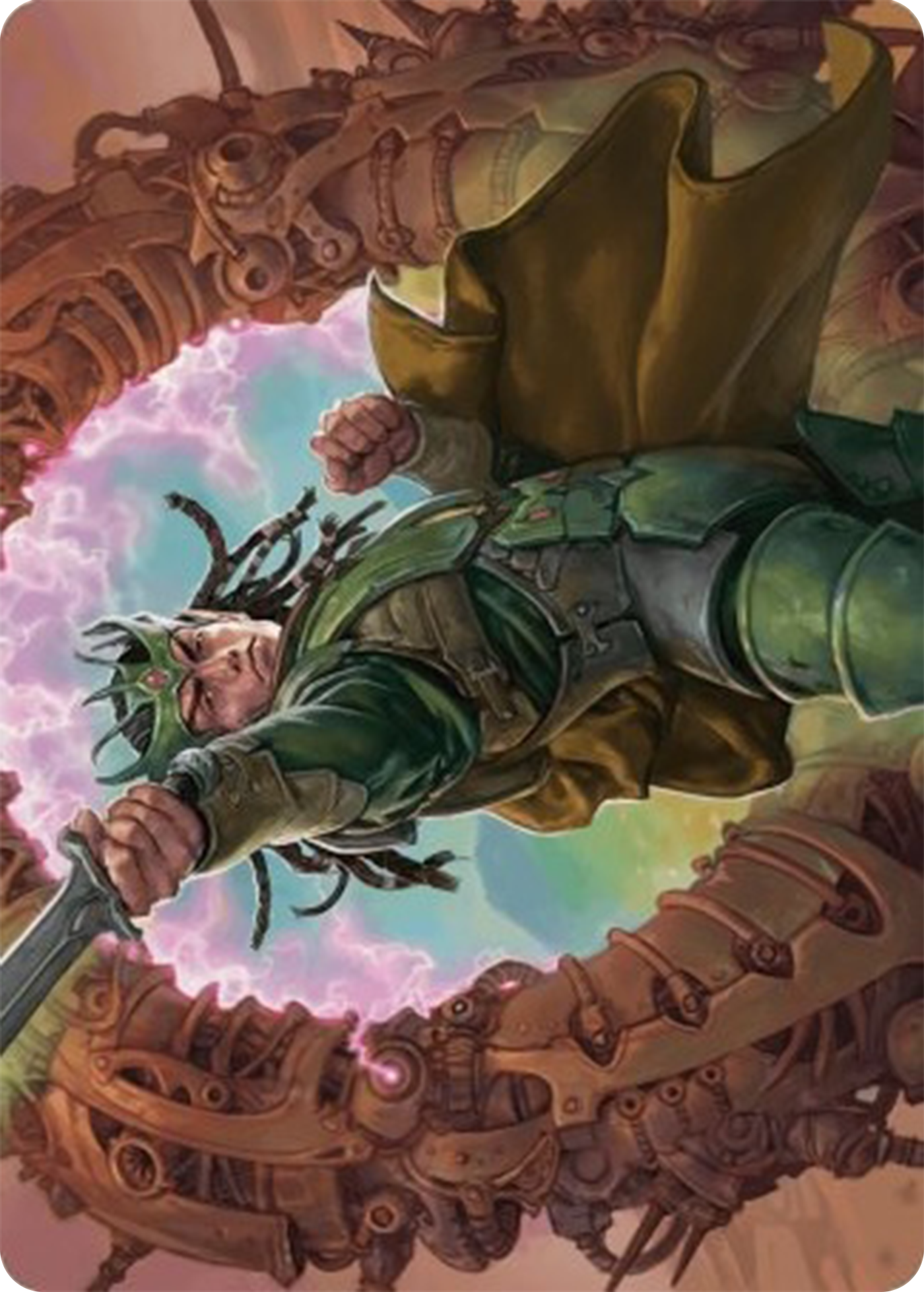 Eladamri, Korvecdal Art Card [Modern Horizons 3 Art Series] | D20 Games