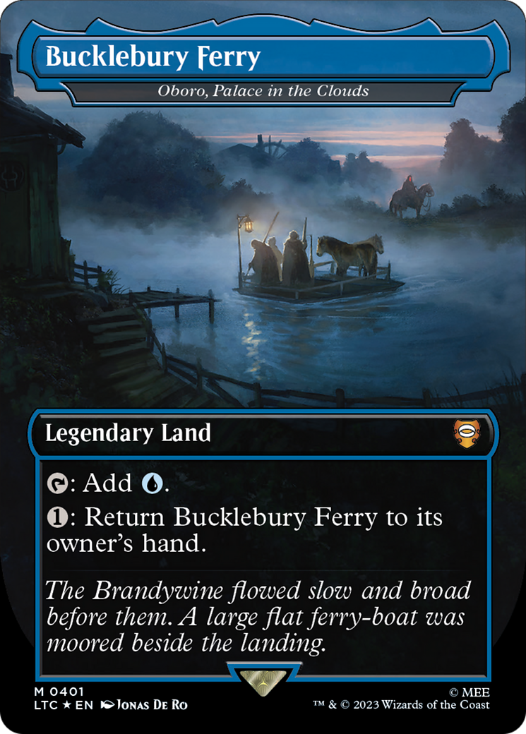 Bucklebury Ferry - Oboro, Palace in the Clouds (Surge Foil Realms and Relics) [The Lord of the Rings: Tales of Middle-Earth Commander] | D20 Games