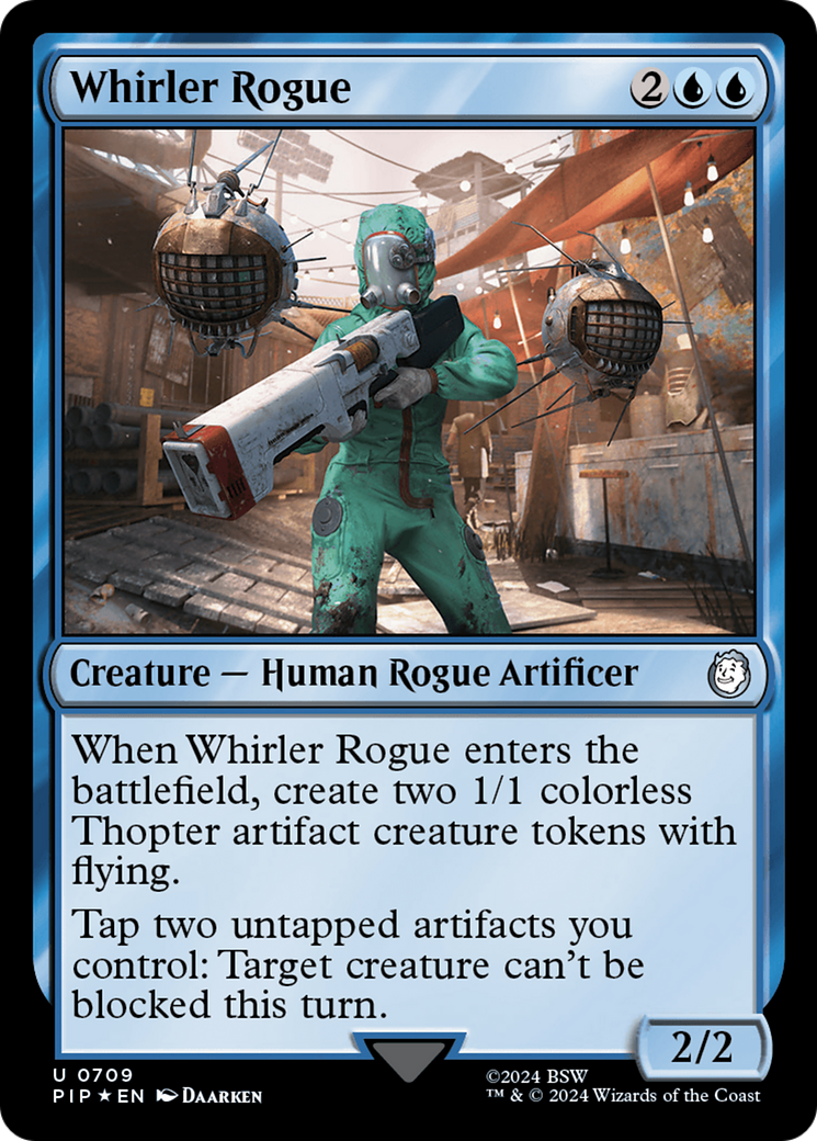 Whirler Rogue (Surge Foil) [Fallout] | D20 Games