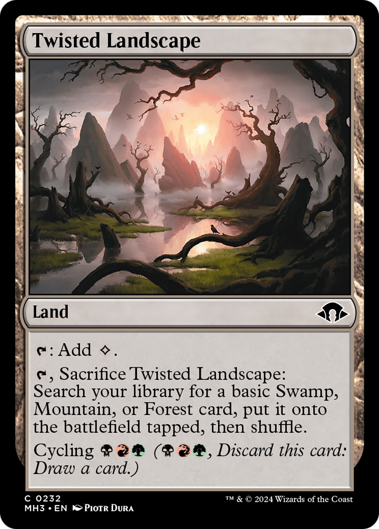 Twisted Landscape [Modern Horizons 3] | D20 Games