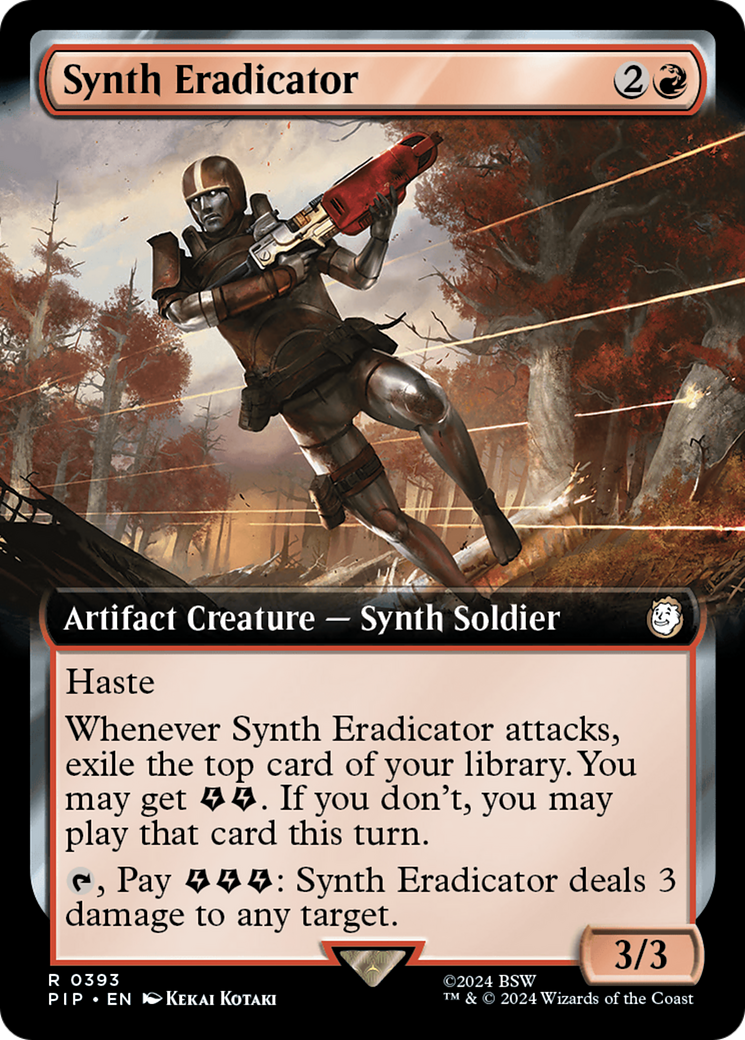 Synth Eradicator (Extended Art) [Fallout] | D20 Games