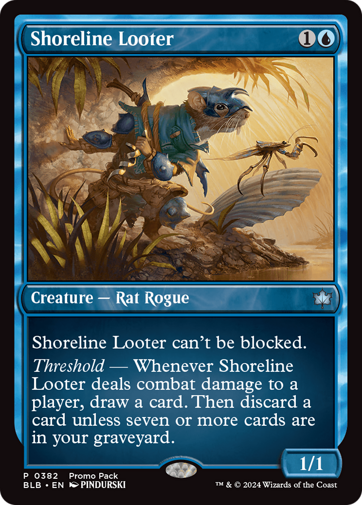 Shoreline Looter [Bloomburrow Promos] | D20 Games