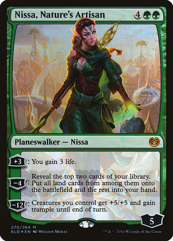 Nissa, Nature's Artisan [Kaladesh] | D20 Games