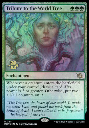 Tribute to the World Tree [March of the Machine Prerelease Promos] | D20 Games