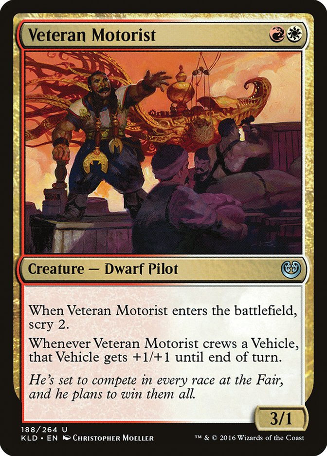 Veteran Motorist [Kaladesh] | D20 Games