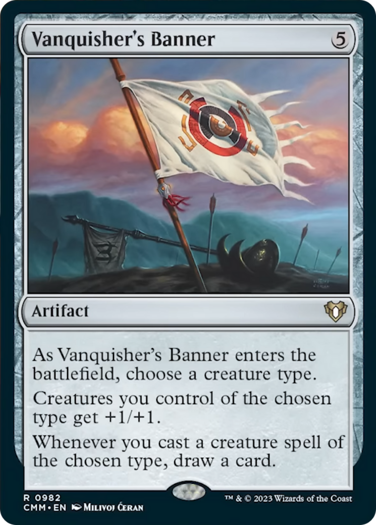 Vanquisher's Banner [Commander Masters] | D20 Games