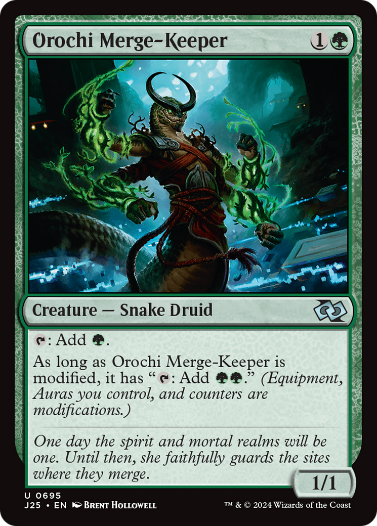 Orochi Merge-Keeper [Foundations Jumpstart] | D20 Games