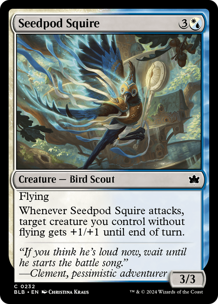 Seedpod Squire [Bloomburrow] | D20 Games