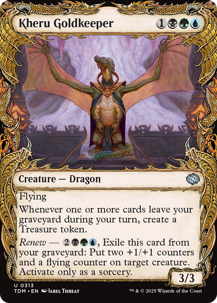 Kheru Goldkeeper (Showcase) [Tarkir: Dragonstorm] | D20 Games