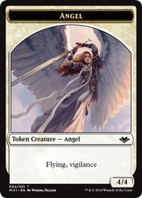 Angel (002) // Bird (003) Double-Sided Token [Modern Horizons Tokens] | D20 Games