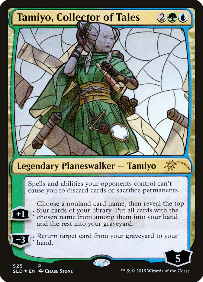 Tamiyo, Collector of Tales (Stained Glass) [Secret Lair Drop Promos] | D20 Games