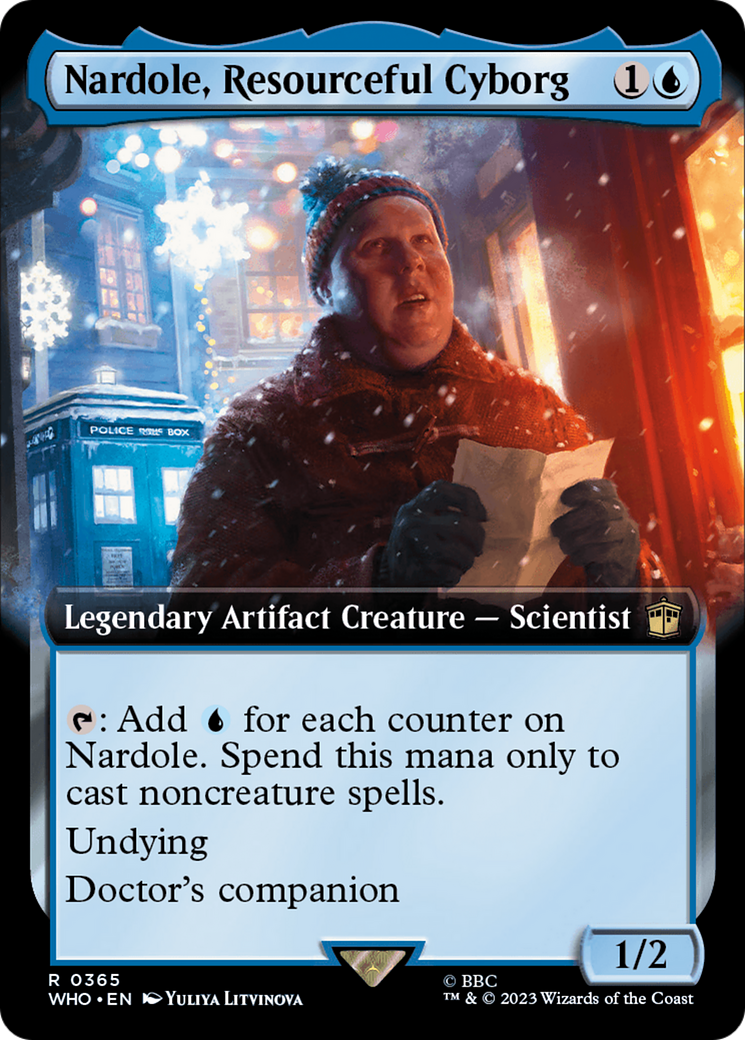 Nardole, Resourceful Cyborg (Extended Art) [Doctor Who] | D20 Games