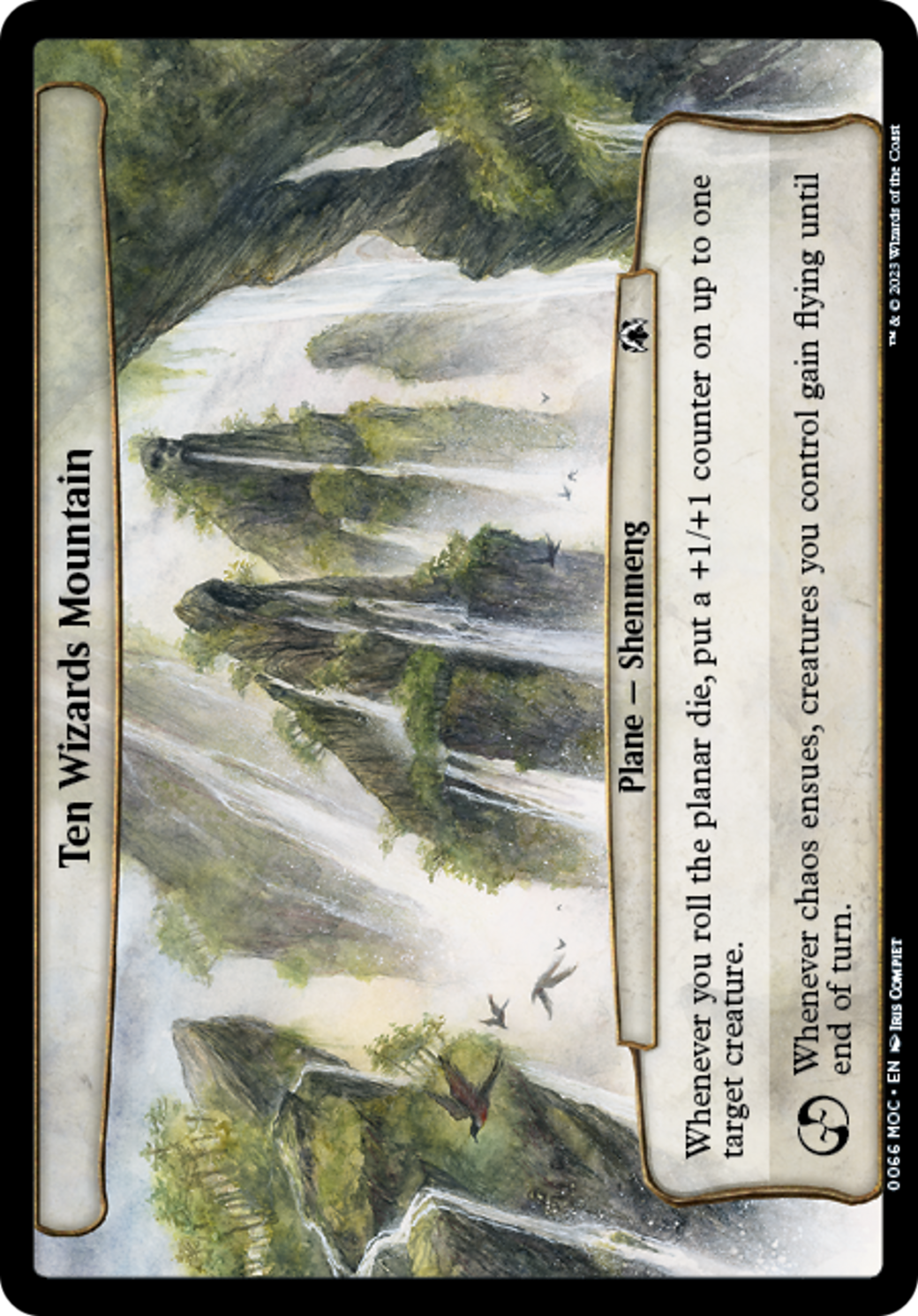 Ten Wizards Mountain [March of the Machine Commander] | D20 Games