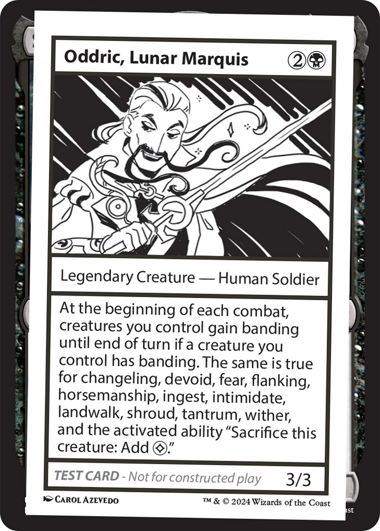 Oddric, Lunar Marquis [Mystery Booster 2 Playtest Cards] | D20 Games