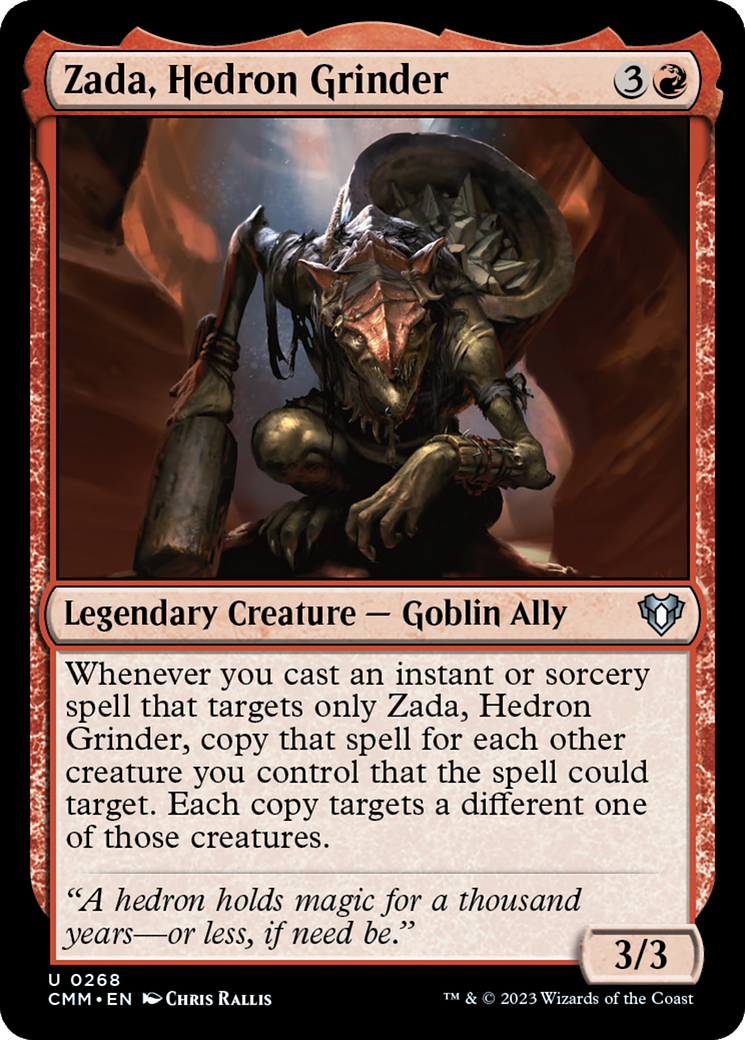 Zada, Hedron Grinder [Commander Masters] | D20 Games