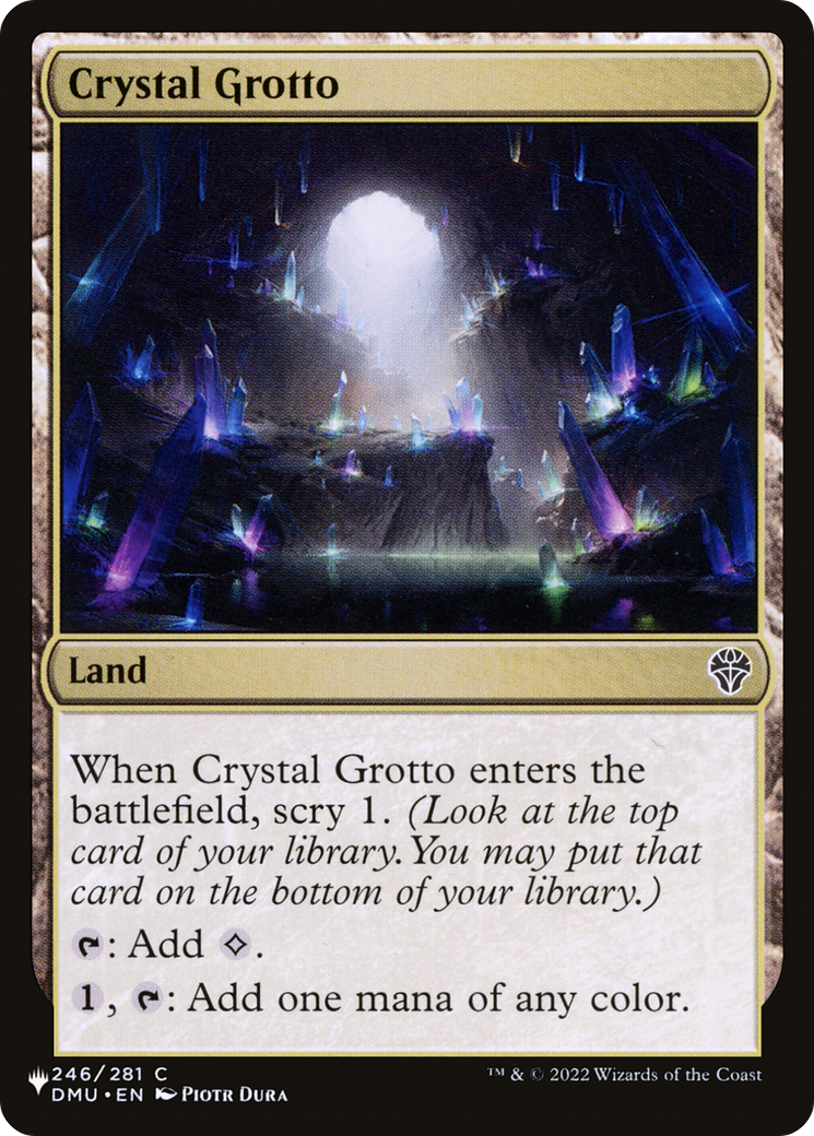 Crystal Grotto [The List] | D20 Games