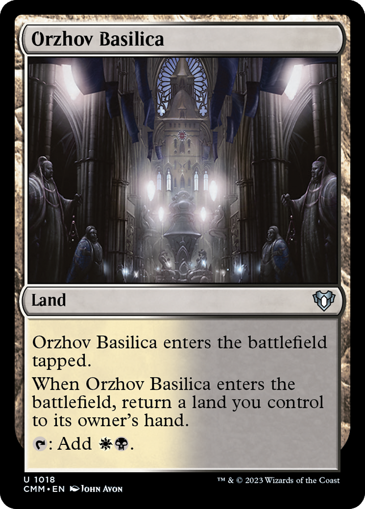 Orzhov Basilica [Commander Masters] | D20 Games