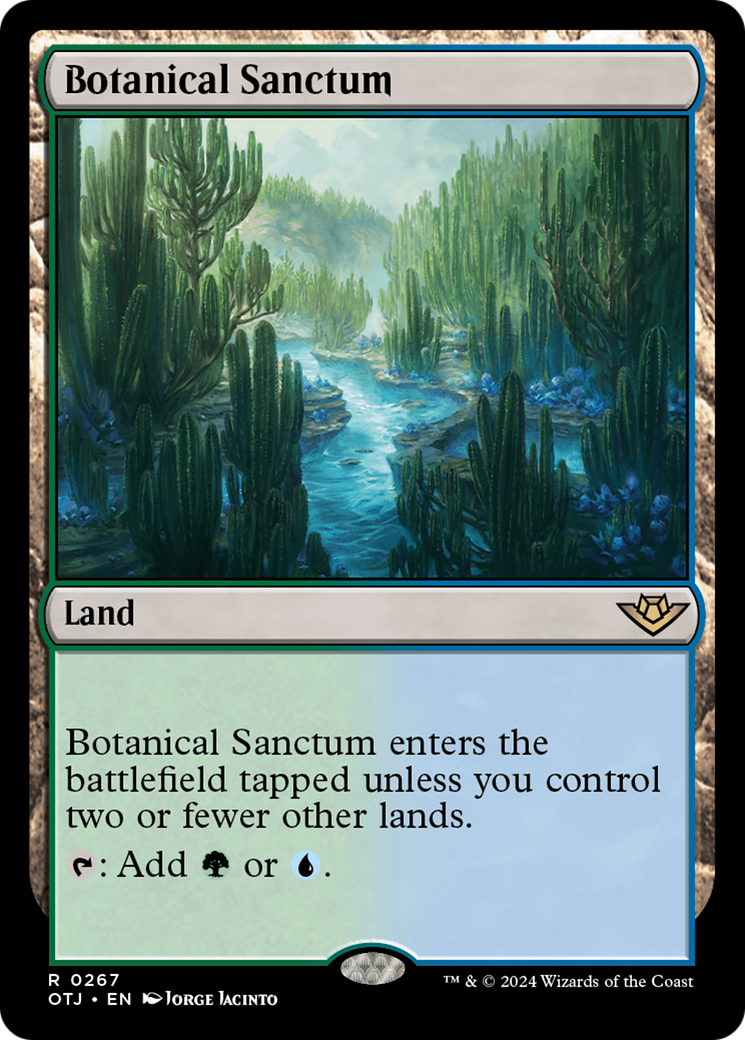 Botanical Sanctum [Outlaws of Thunder Junction] | D20 Games