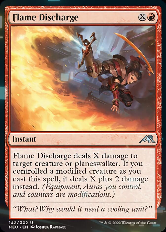 Flame Discharge [Kamigawa: Neon Dynasty] | D20 Games