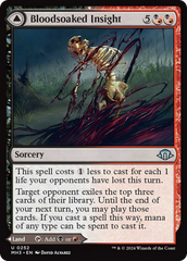 Bloodsoaked Insight // Sanguine Morass [Modern Horizons 3] | D20 Games