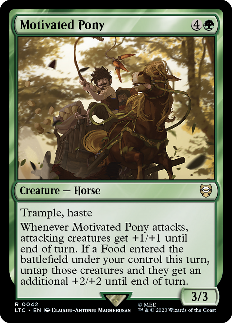 Motivated Pony [The Lord of the Rings: Tales of Middle-Earth Commander] | D20 Games