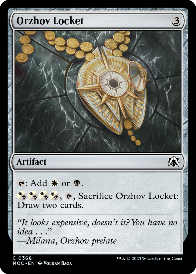 Orzhov Locket [March of the Machine Commander] | D20 Games