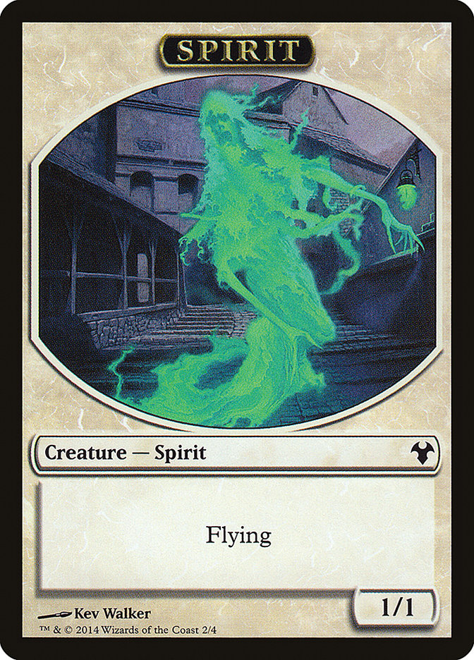 Myr // Spirit Double-Sided Token [Modern Event Deck 2014 Tokens] | D20 Games