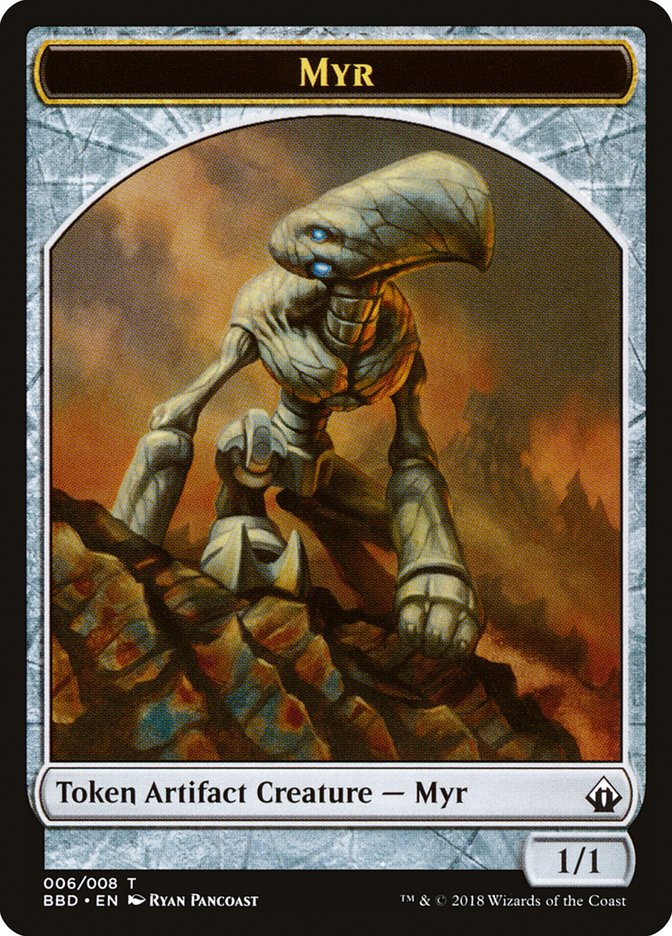 Myr Token [Battlebond Tokens] | D20 Games