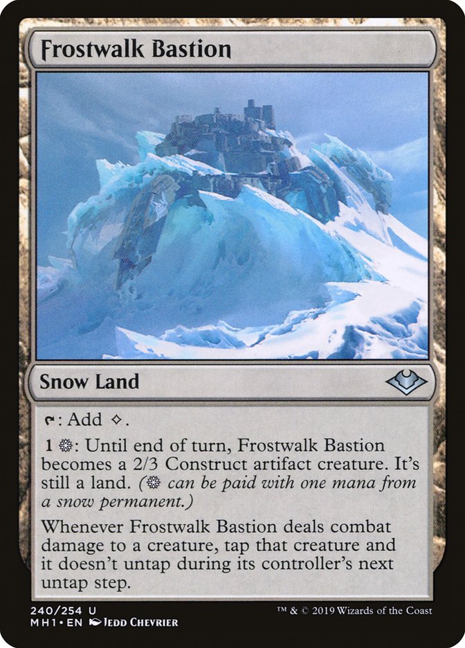 Frostwalk Bastion [Modern Horizons] | D20 Games