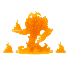 Humblewood Minis: 4"x4" Aspect of Fire | D20 Games