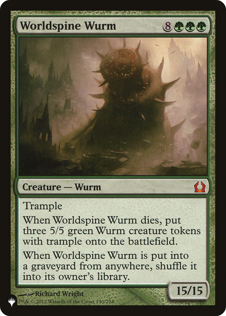 Worldspine Wurm [The List] | D20 Games