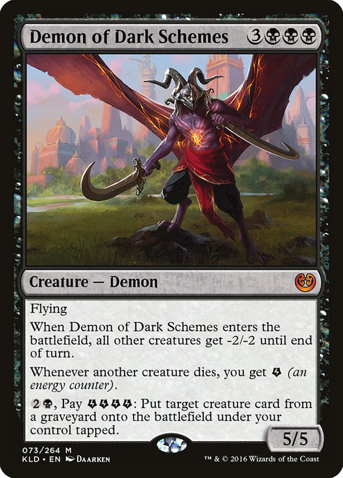 Demon of Dark Schemes [Kaladesh] | D20 Games