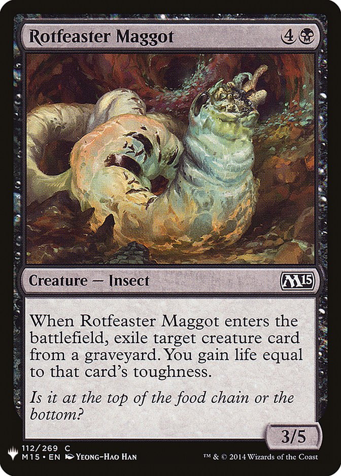 Rotfeaster Maggot [Mystery Booster] | D20 Games