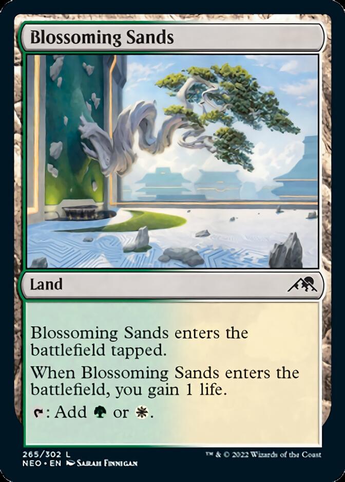 Blossoming Sands [Kamigawa: Neon Dynasty] | D20 Games