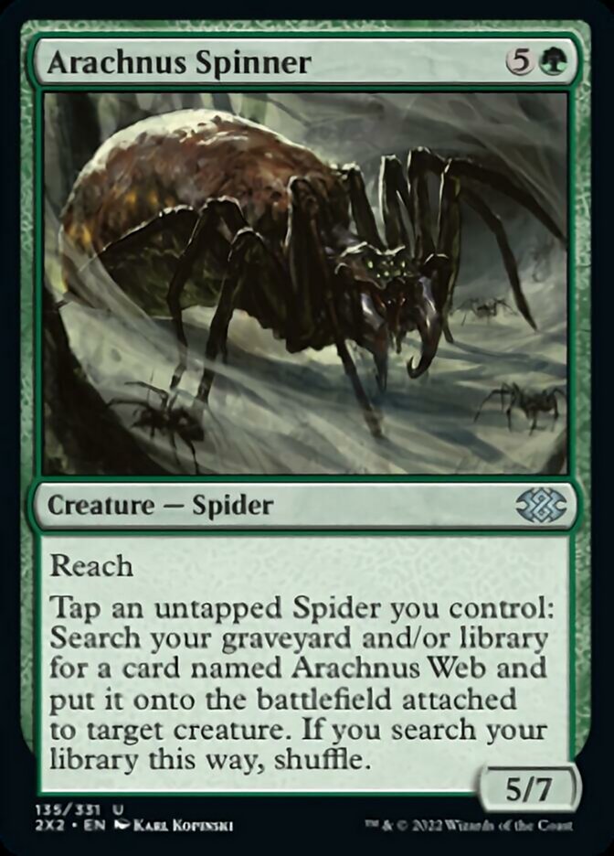 Arachnus Spinner [Double Masters 2022] | D20 Games