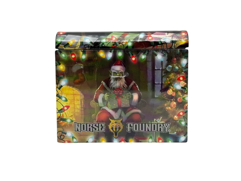 Holiday Orc Mystery Gemstone or Glass Dice Set with Premium Holiday Book Tin: Single