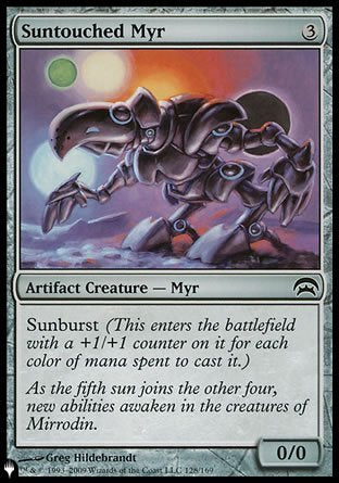 Suntouched Myr [The List] | D20 Games