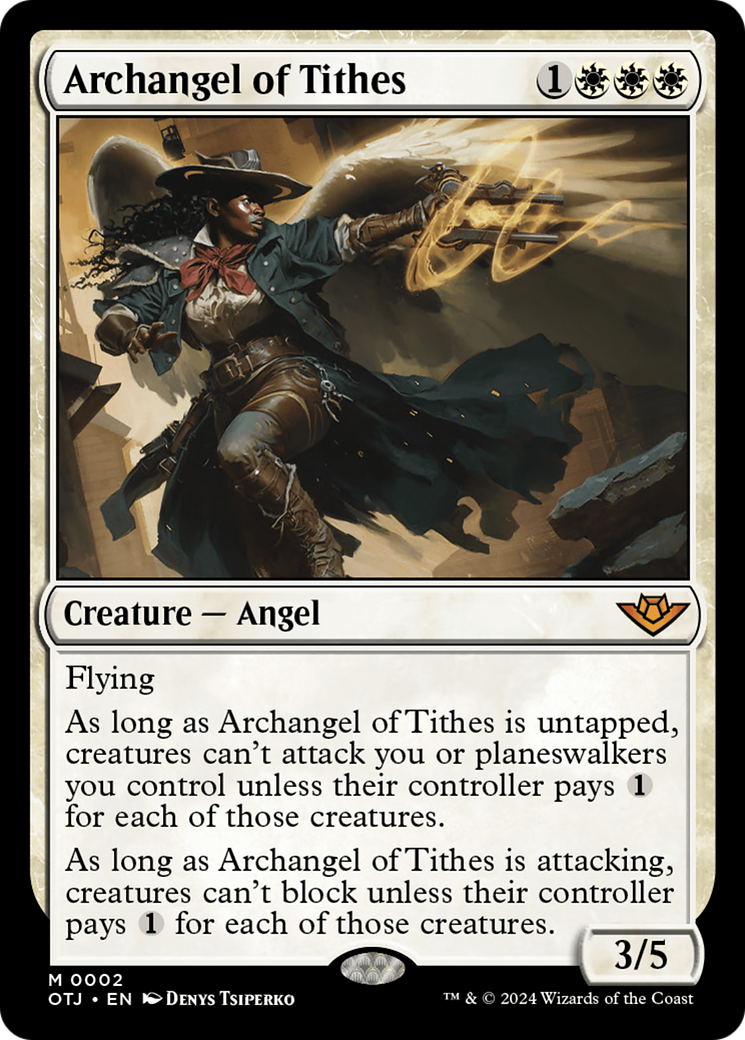 Archangel of Tithes [Outlaws of Thunder Junction] | D20 Games