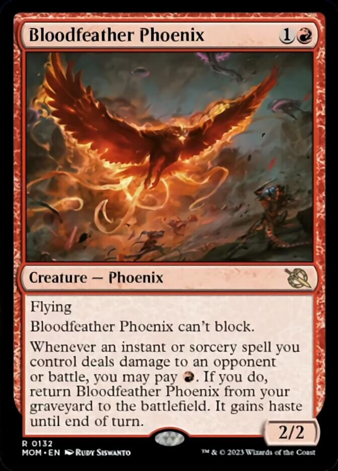 Bloodfeather Phoenix [March of the Machine] | D20 Games