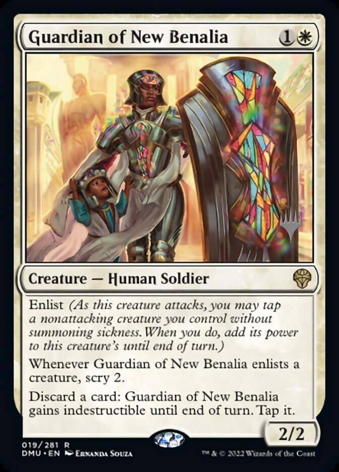 Guardian of New Benalia (Promo Pack) [Dominaria United Promos] | D20 Games