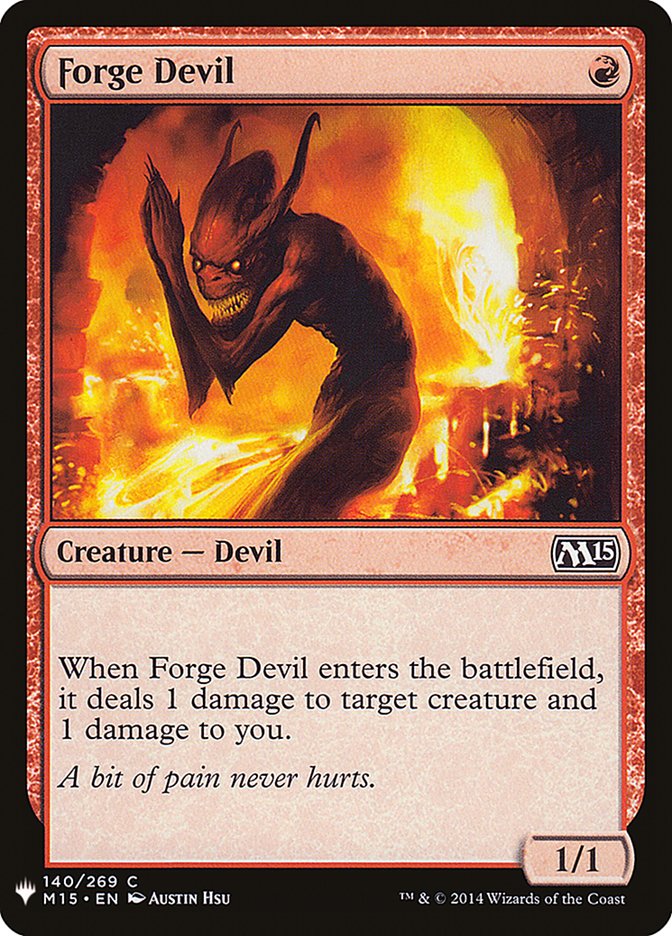 Forge Devil [Mystery Booster] | D20 Games