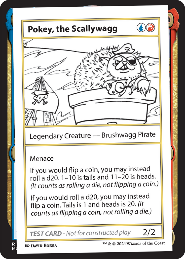 Pokey, the Scallywagg [Mystery Booster 2 Playtest Cards] | D20 Games