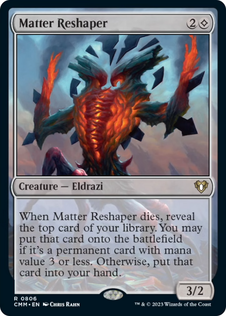 Matter Reshaper [Commander Masters] | D20 Games