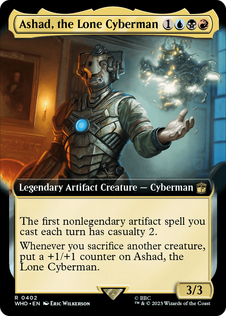 Ashad, the Lone Cyberman (Extended Art) [Doctor Who] | D20 Games